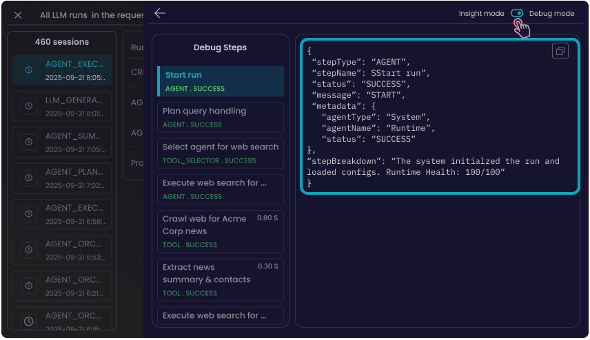 360° LLM Performance Visibility illustration
